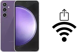 Como gerar um código QR com a senha Wifi em um Samsung Galaxy S23 FE