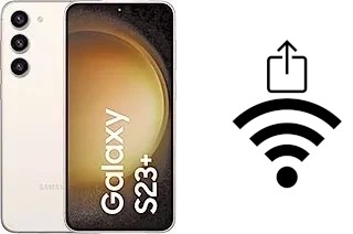 Como gerar um código QR com a senha Wifi em um Samsung Galaxy S23+