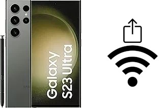 Como gerar um código QR com a senha Wifi em um Samsung Galaxy S23 Ultra