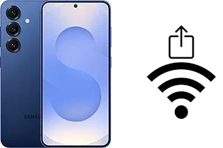 Como gerar um código QR com a senha Wifi em um Samsung Galaxy S25