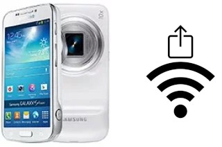 Como gerar um código QR com a senha Wifi em um Samsung Galaxy S4 zoom