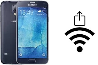 Como gerar um código QR com a senha Wifi em um Samsung Galaxy S5 Neo