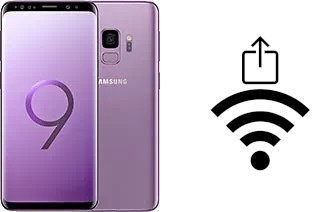 Como gerar um código QR com a senha Wifi em um Samsung Galaxy S9