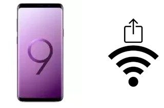 Como gerar um código QR com a senha Wifi em um Samsung Galaxy S9+ Exynos