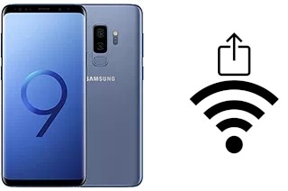 Como gerar um código QR com a senha Wifi em um Samsung Galaxy S9+