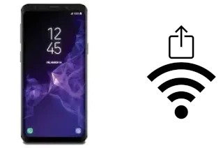 Como gerar um código QR com a senha Wifi em um Samsung Galaxy S9 SD845