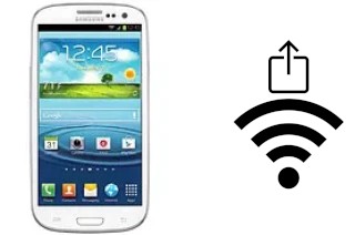 Como gerar um código QR com a senha Wifi em um Samsung Galaxy S III CDMA