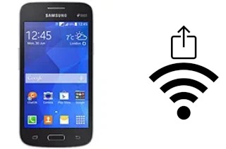 Como gerar um código QR com a senha Wifi em um Samsung Galaxy Star 2 Plus