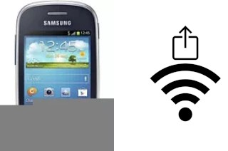 Como gerar um código QR com a senha Wifi em um Samsung Galaxy Star S5280