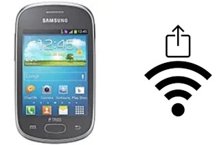 Como gerar um código QR com a senha Wifi em um Samsung Galaxy Star Trios S5283