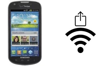 Como gerar um código QR com a senha Wifi em um Samsung Galaxy Stellar 4G I200