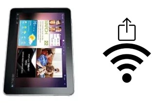 Como gerar um código QR com a senha Wifi em um Samsung P7500 Galaxy Tab 10.1 3G