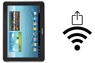 Como gerar um código QR com a senha Wifi em um Samsung Galaxy Tab 2 10.1 CDMA