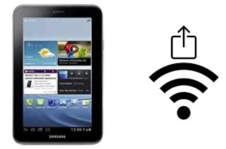 Como gerar um código QR com a senha Wifi em um Samsung Galaxy Tab 2 7.0 P3110