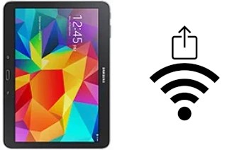 Como gerar um código QR com a senha Wifi em um Samsung Galaxy Tab 4 10.1