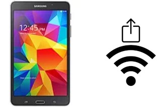 Como gerar um código QR com a senha Wifi em um Samsung Galaxy Tab 4 7.0 LTE