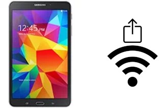 Como gerar um código QR com a senha Wifi em um Samsung Galaxy Tab 4 8.0 (2015)