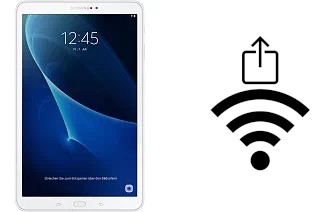 Como gerar um código QR com a senha Wifi em um Samsung Galaxy Tab A 10.1 (2016)