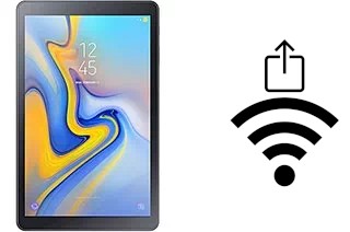 Como gerar um código QR com a senha Wifi em um Samsung Galaxy Tab A 10.5