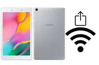 Como gerar um código QR com a senha Wifi em um Samsung Galaxy Tab A 8.0 (2019)