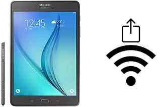 Como gerar um código QR com a senha Wifi em um Samsung Galaxy Tab A 8.0 & S Pen (2015)