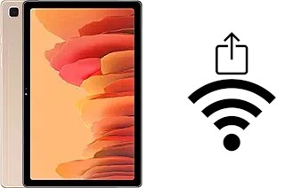 Como gerar um código QR com a senha Wifi em um Samsung Galaxy Tab A7 10.4 (2022)