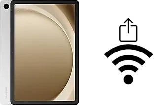 Como gerar um código QR com a senha Wifi em um Samsung Galaxy Tab A9+