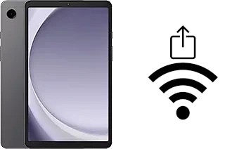 Como gerar um código QR com a senha Wifi em um Samsung Galaxy Tab A9