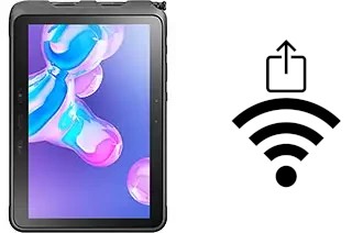 Como gerar um código QR com a senha Wifi em um Samsung Galaxy Tab Active Pro