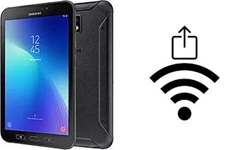 Como gerar um código QR com a senha Wifi em um Samsung Galaxy Tab Active 2