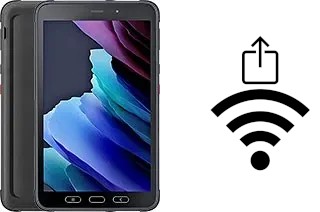 Como gerar um código QR com a senha Wifi em um Samsung Galaxy Tab Active3