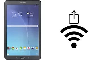 Como gerar um código QR com a senha Wifi em um Samsung Galaxy Tab E 9.6