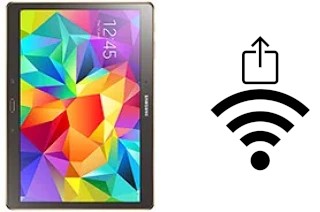 Como gerar um código QR com a senha Wifi em um Samsung Galaxy Tab S 10.5