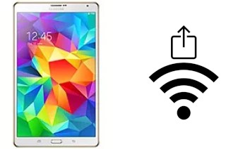 Como gerar um código QR com a senha Wifi em um Samsung Galaxy Tab S 8.4 LTE