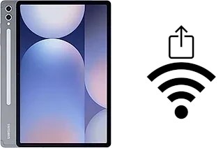 Como gerar um código QR com a senha Wifi em um Samsung Galaxy Tab S10+