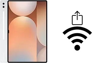 Como gerar um código QR com a senha Wifi em um Samsung Galaxy Tab S10 Ultra