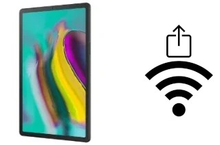 Como gerar um código QR com a senha Wifi em um Samsung Galaxy Tab S5e LTE