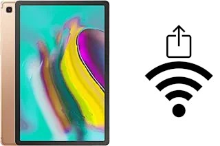 Como gerar um código QR com a senha Wifi em um Samsung Galaxy Tab S5e