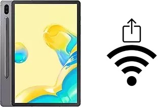 Como gerar um código QR com a senha Wifi em um Samsung Galaxy Tab S6 5G