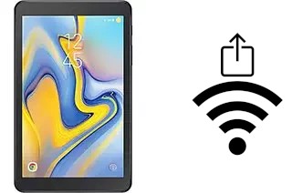 Como gerar um código QR com a senha Wifi em um Samsung Galaxy Tab A 8.0 (2018)