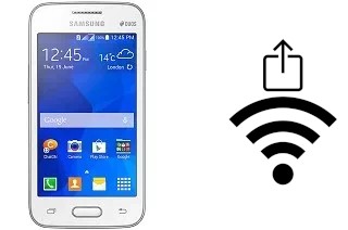 Como gerar um código QR com a senha Wifi em um Samsung Galaxy V Plus