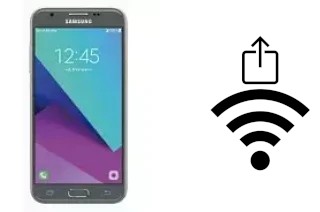 Como gerar um código QR com a senha Wifi em um Samsung Galaxy Wide2