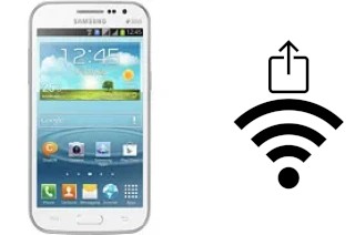 Como gerar um código QR com a senha Wifi em um Samsung Galaxy Win I8550