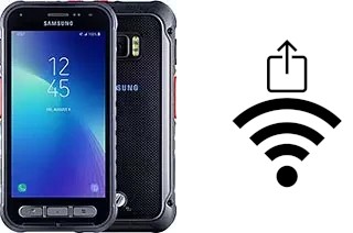 Como gerar um código QR com a senha Wifi em um Samsung Galaxy Xcover FieldPro