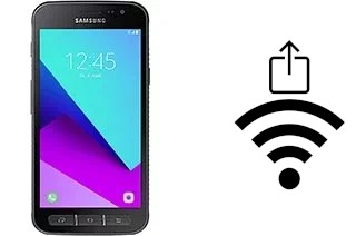 Como gerar um código QR com a senha Wifi em um Samsung Galaxy Xcover 4