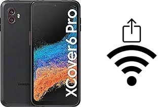 Como gerar um código QR com a senha Wifi em um Samsung Galaxy Xcover6 Pro