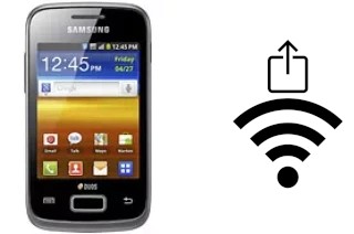 Como gerar um código QR com a senha Wifi em um Samsung Galaxy Y Duos S6102