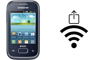 Como gerar um código QR com a senha Wifi em um Samsung Galaxy Y Plus S5303