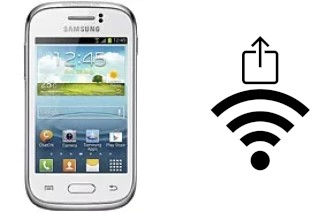 Como gerar um código QR com a senha Wifi em um Samsung Galaxy Young S6310