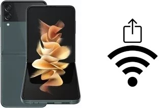 Como gerar um código QR com a senha Wifi em um Samsung Galaxy Z Flip3 5G